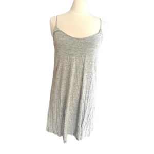 H&M Gray Strappy Sundress | Adjustable Straps | Size S